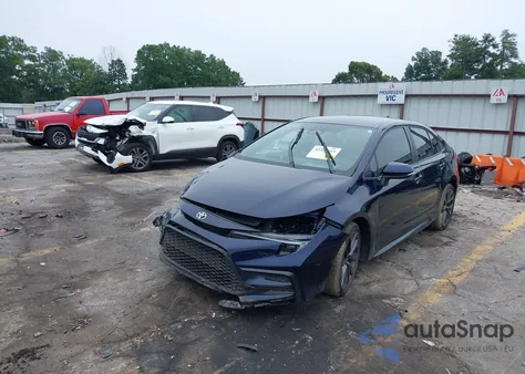 2024 Toyota Corolla Se z USA, uszkodzony, nr VIN 5YFS4MCE0RP169594